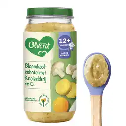 PLUS Olvarit 12m18 Maaltijd Hollandse Bloemkool aanbieding