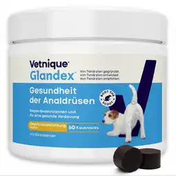Zooplus 60 kauwsnacks Glandex Anal Gland Support aanvullend voer voor honden aanbieding