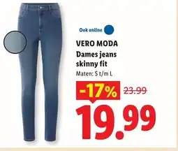 Lidl Vero Moda dames jeans skinny fit aanbieding