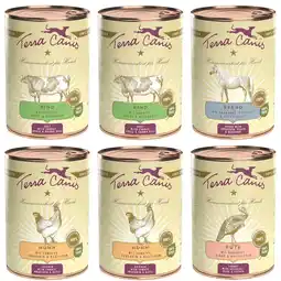 Zooplus Terra Canis Classic 6 x 400 g - Mix (Rund, Kip, Kalkoen, Paard) aanbieding