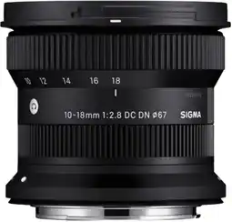 Coolblue Sigma 10-18mm f/2.8 DC DN Contemporary Canon RF aanbieding