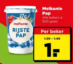 PLUS Melkunie Pap aanbieding