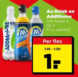 PLUS Aa Drink en AddMoore aanbieding