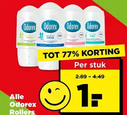 PLUS Alle Odorex Rollers aanbieding