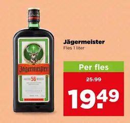 PLUS Jägermeister aanbieding