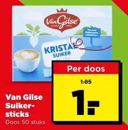 PLUS Van Gilse Suiker-sticks aanbieding