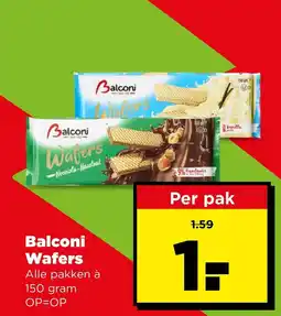 PLUS Balconi Wafers aanbieding