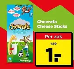 PLUS Cheerafa Cheese Sticks aanbieding