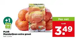 PLUS PLUS Mandarijnen extra groot aanbieding