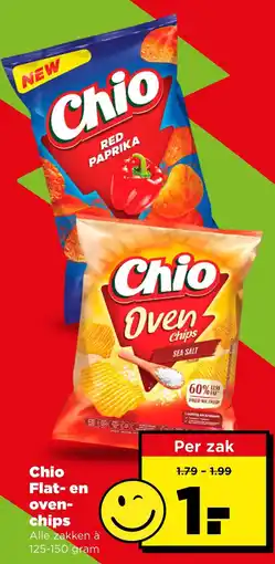 PLUS Chio Flat- en oven-chips aanbieding
