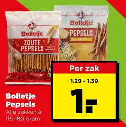 PLUS Bolletje Pepsels aanbieding