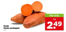 PLUS Zoete aardappel aanbieding