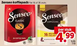 Dekamarkt Senseo koffiepads aanbieding