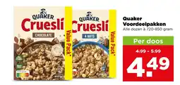 PLUS Quaker Voordeelpakken aanbieding
