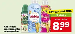 PLUS Alle Robijn Wasverzachter en wasparfum aanbieding