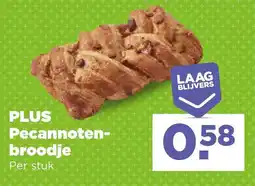 PLUS Pecannoten-broodje aanbieding