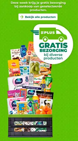 PLUS Gratis bezorging aanbieding