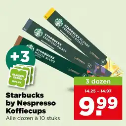 PLUS Starbucks by Nespresso Koffiecups aanbieding