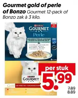 Dekamarkt Gourmet gold of perle of Bonzo aanbieding