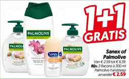 Dekamarkt Sanex of Palmolive aanbieding