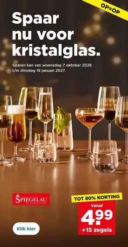 PLUS Spiegelau The Class of Glass kristalglas aanbieding