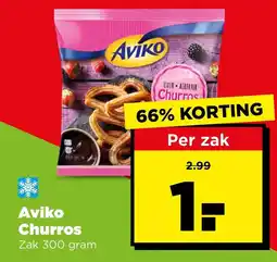 PLUS Aviko Churros aanbieding