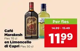 PLUS Café Marakesh en Limoncello di Capri aanbieding