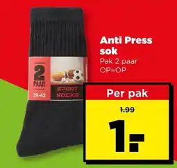 PLUS Anti Press sok aanbieding
