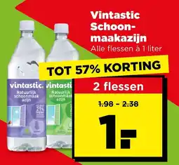 PLUS Vintastic Schoonmaakazijn aanbieding