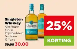 PLUS Singleton Whiskey aanbieding