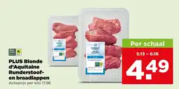 PLUS PLUS Blonde d'Aquitaine Runderstoofo- en braadlappen aanbieding