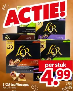 Dekamarkt L'OR koffiecaps aanbieding