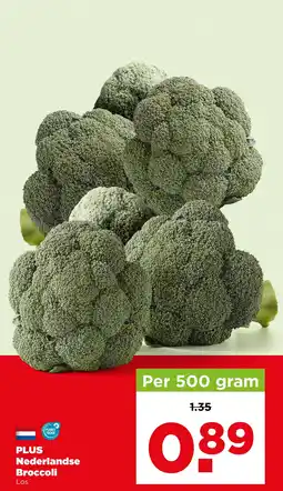 PLUS PLUS Nederlandse Broccoli aanbieding