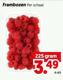 Dekamarkt Frambozen aanbieding
