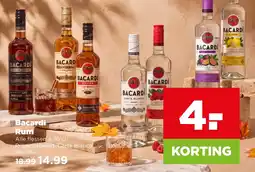 PLUS Bacardi Rum aanbieding