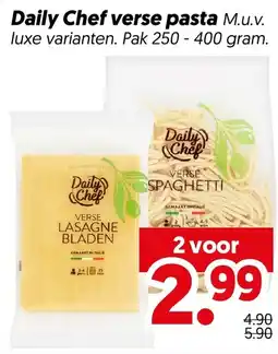 Dekamarkt Daily Chef verse pasta aanbieding