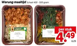 Dekamarkt Warung maaltijd aanbieding