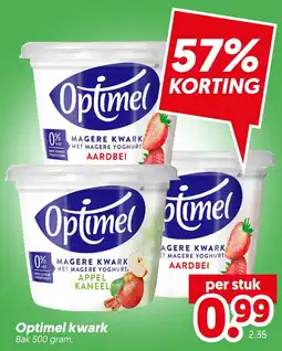Dekamarkt Optimel kwark aanbieding