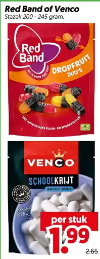 Dekamarkt Red Band of Venco aanbieding