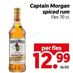 Dekamarkt Captain Morgan spiced rum aanbieding
