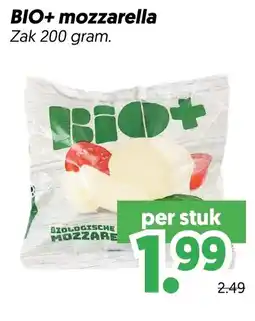 Dekamarkt BIO+ mozzarella aanbieding