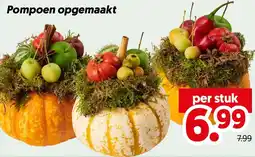 Dekamarkt Pompoen opgemaakt aanbieding