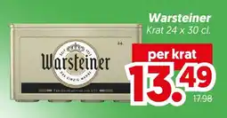 Dekamarkt Warsteiner aanbieding