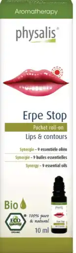 De Online Drogist Physalis Erpe Stop Lips & Contours Pocket Roll-On 10ML aanbieding