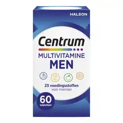 De Online Drogist Centrum Men Multivitamine Tabletten 60TB aanbieding