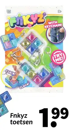 Wibra Fnkyz toetsen aanbieding