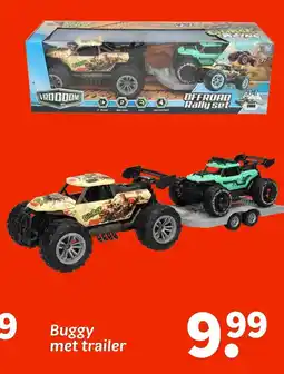 Wibra Buggy met trailer aanbieding