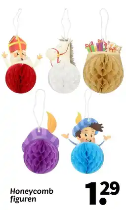 Wibra Honeycomb figuren aanbieding
