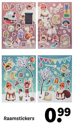 Wibra Raamstickers aanbieding