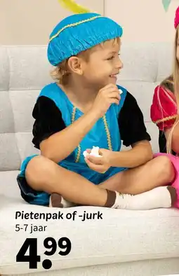 Wibra Pietenpak of Jurk aanbieding